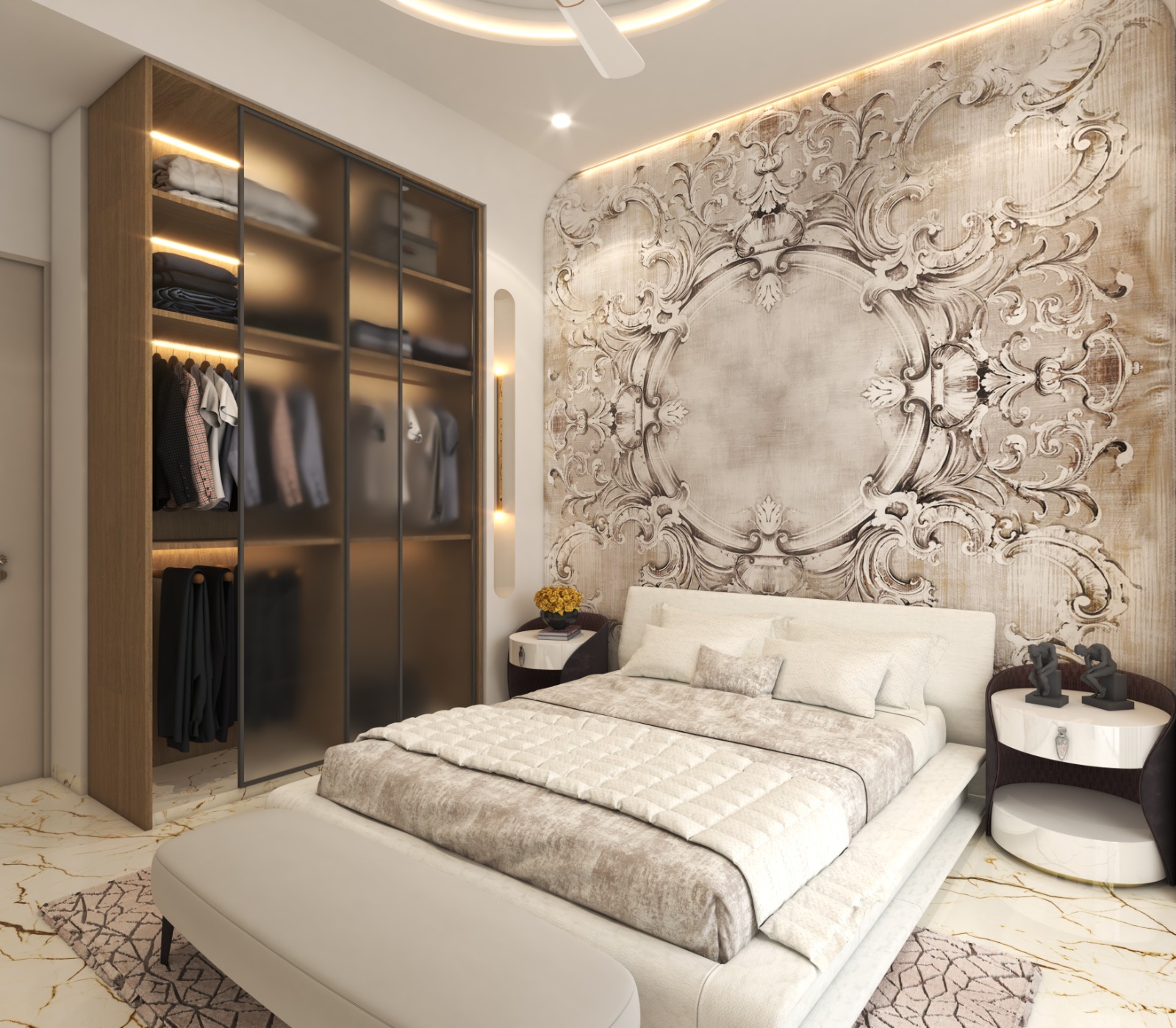 Modern living room interior