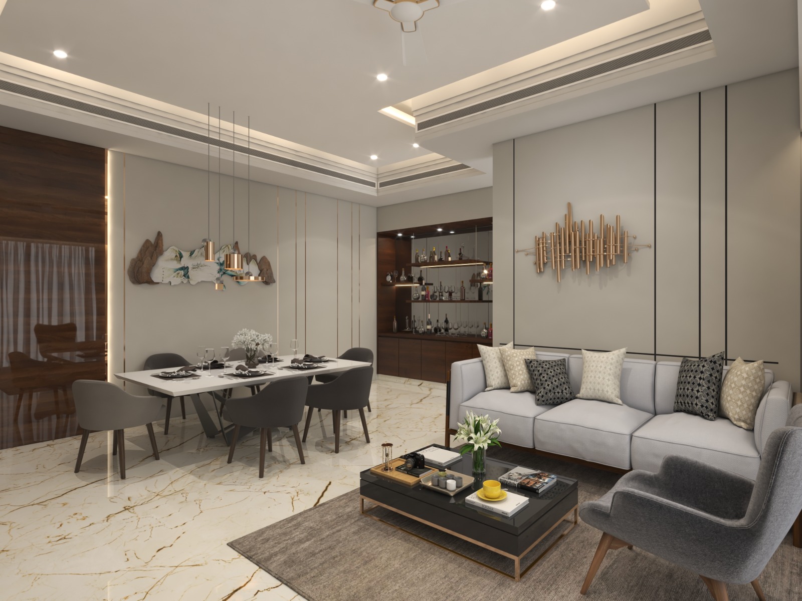 Elegant Living Space